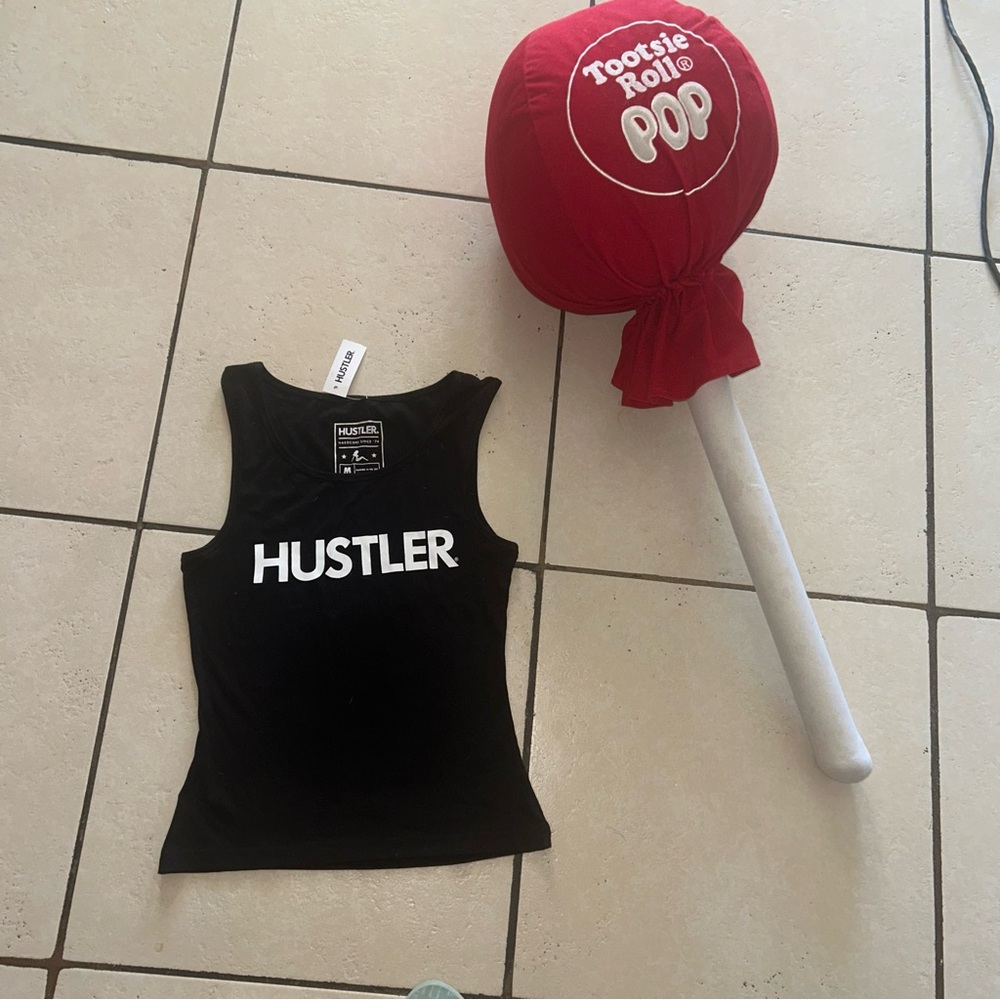 Hustler tank top y2k